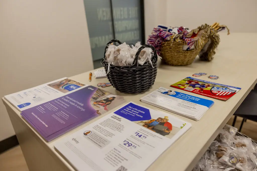 Lift Zone Ribbon cutting at the United Way of Northern Utah in Ogden, Utah on Wed., March 5, 2025.