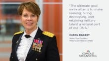 Comcast Shows Support for Local Military Community