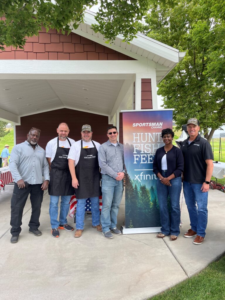 Comcast, the Sportsman Channel, The Boyer Group, and Hill Air Force Base came together for a special Hunt, Fish, Feed event to honor and serve Airmen and their families. 